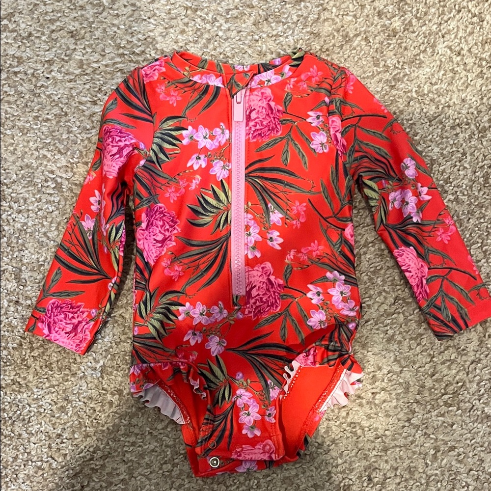 6-12 month girl swimsuit.